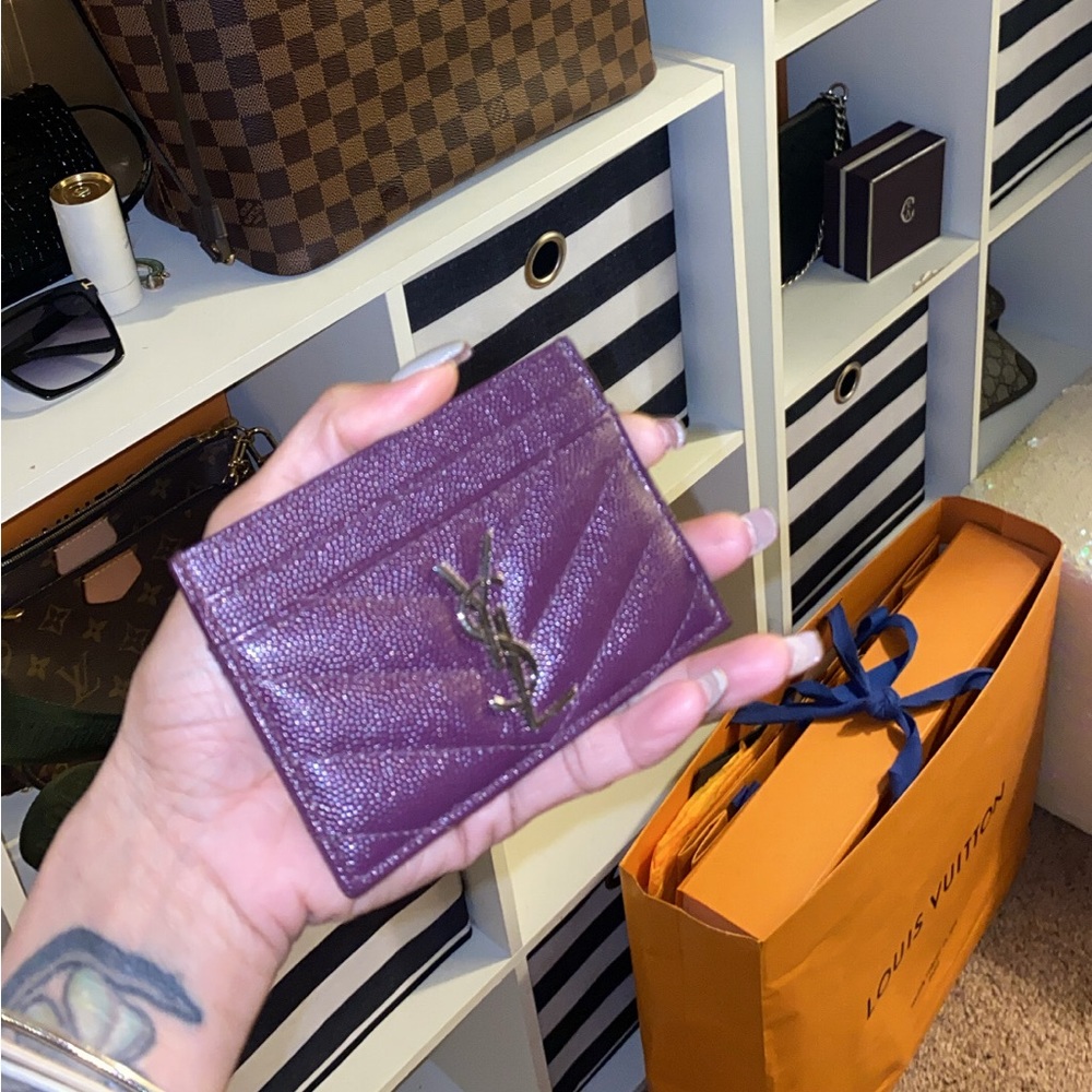 Saint Laurent card holder